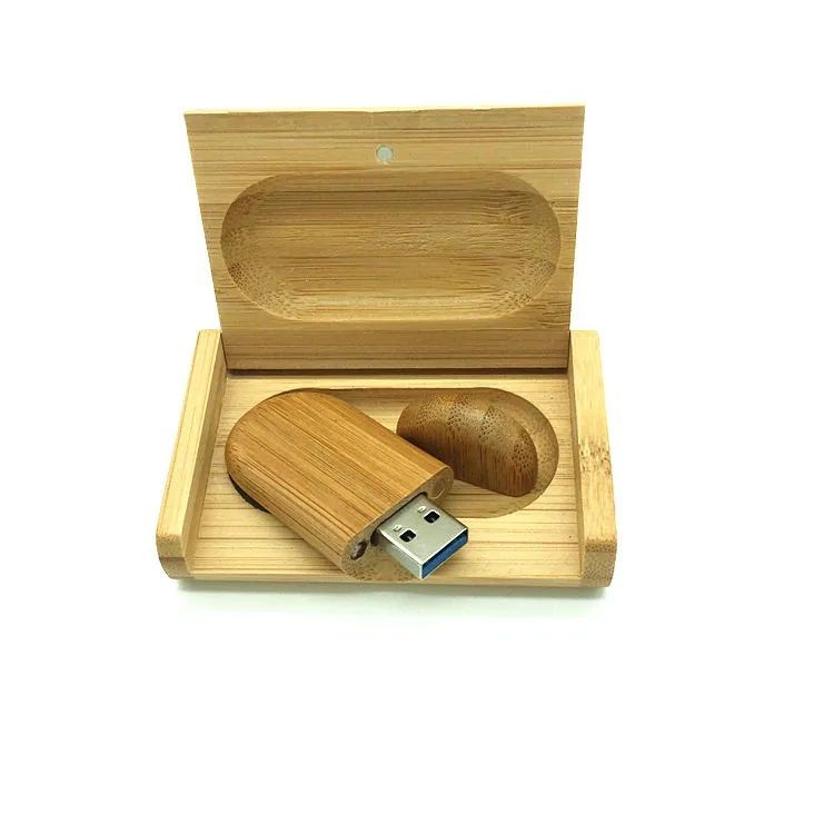 Логотип клиента свадебный подарок деревянный USB 3 0 ручка накопитель с коробкой 8