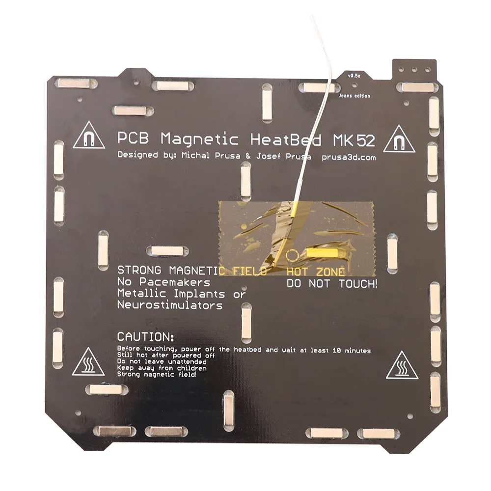 Части 3D-принтера DIY 3d принтер с подогревом Магнитный MK52 pcb Heatbed 24 V/12 V в сборе