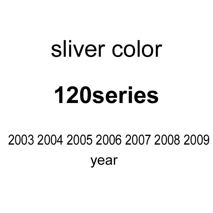 120 silver 4pcs Крышка багажника на крышу для Toyota Land Cruiser PRADO 120 150 GRJ120 RZJ120 LC120 LC150 TRJ120 и т. д., хорошее качество, 2003 - Цвет: 120 silver 4pcs