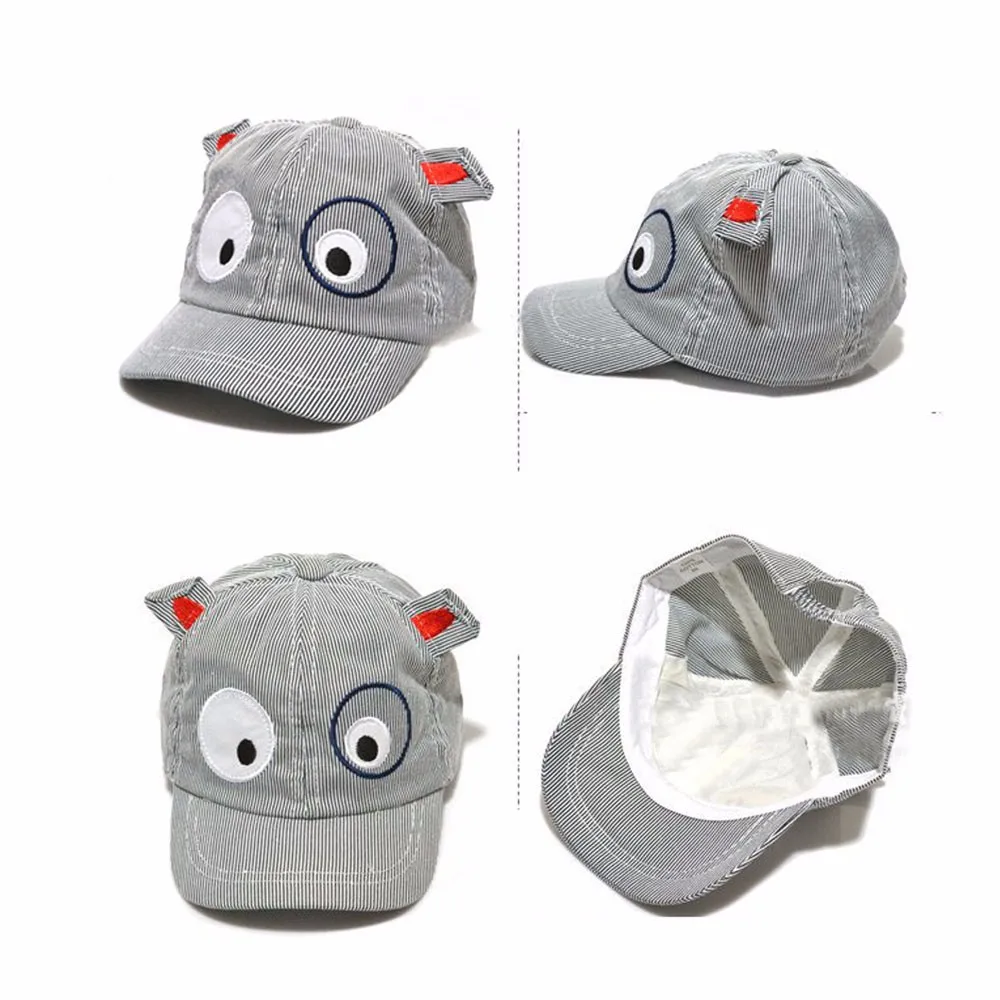 Бейсболка для мальчиков и девочек милый мультяшный берет в форме собаки детский