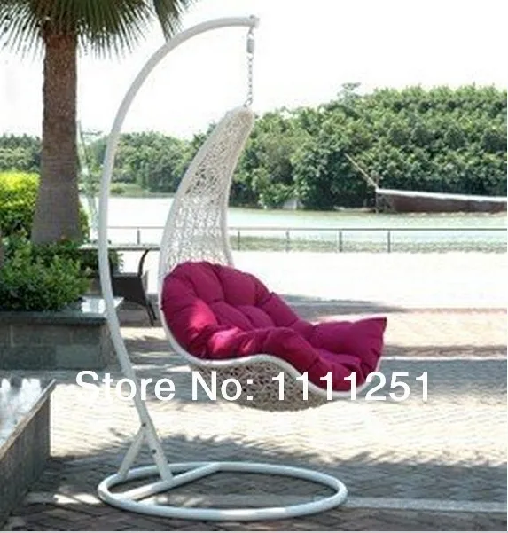 Горячие продажи Ротанга садовые качели стул | Мебель