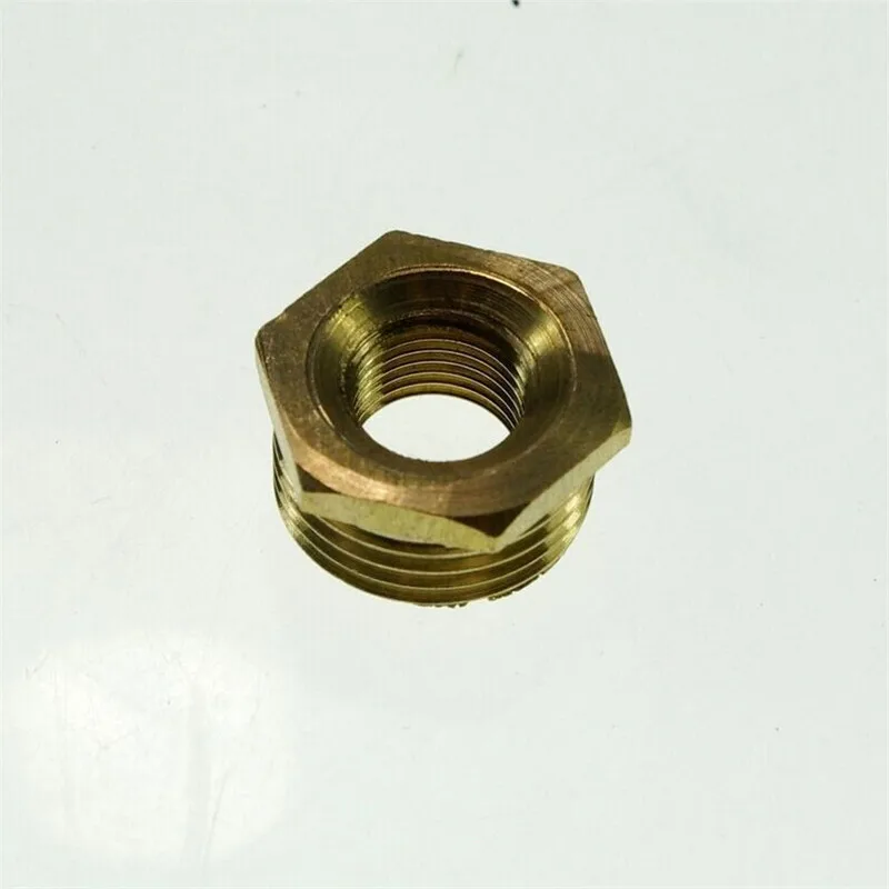 

5 шт латунный редуктор адаптера 1/4 "Папа x 1/8" Мама BSPP