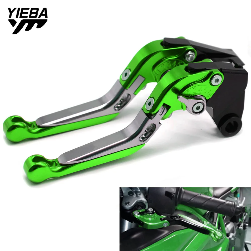 Регулируемые складные рычаги тормозной муфты для KAWASAKI ZX7R ZX 7R 1989 2003 2002 2001