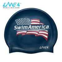 lane4 swimming caps long hair pool accessories waterproof durable silicone lightweight mj093