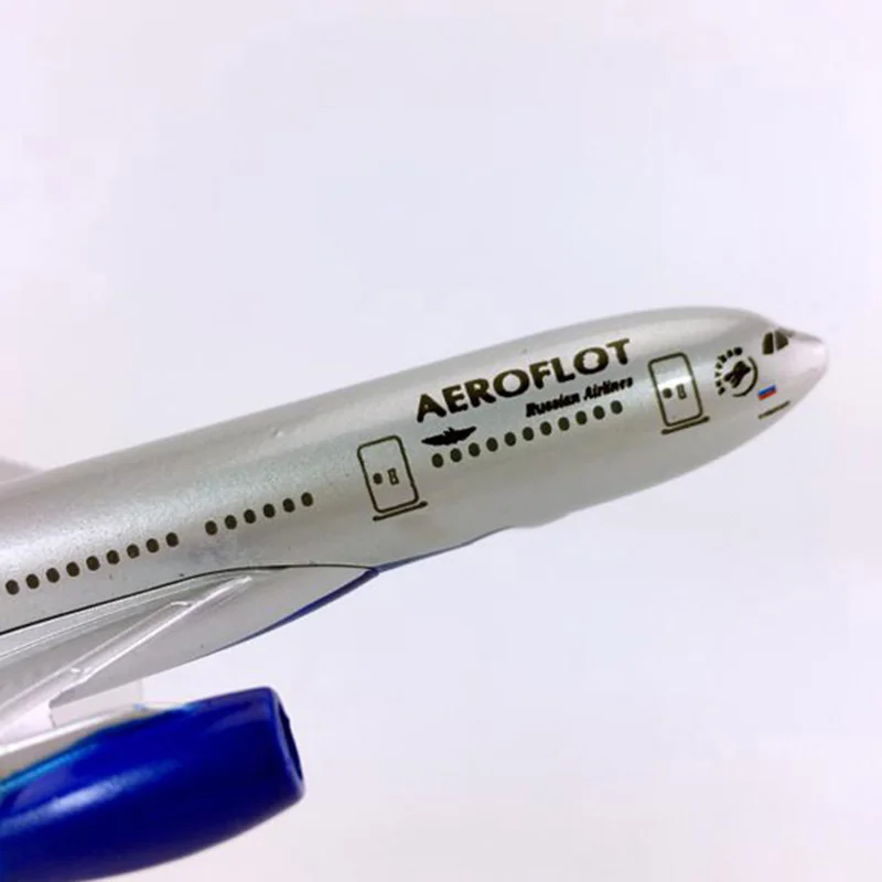 1:400 Air Россия самолет Airbus A330-200 Модель W база 16 см СПЛАВ самолет Самолет Авиакомпания коллекционный дисплей коллекция игрушек