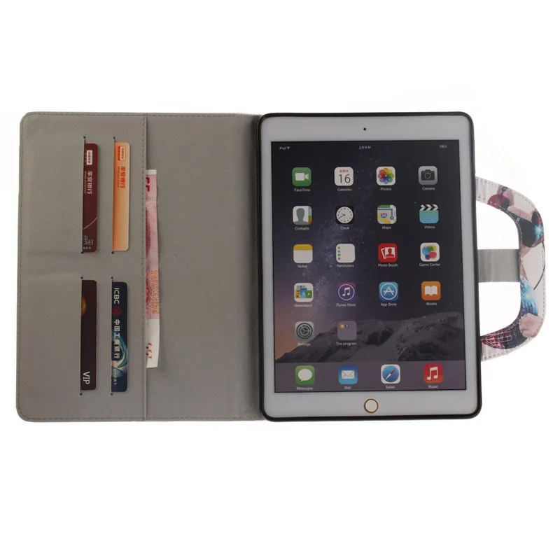 Wekays для Apple IPad Air 2 Портативный кожаный флип-чехол для собаки Чехол для IPad Air 2 IPad 6 чехол для планшета для IPad Air 2