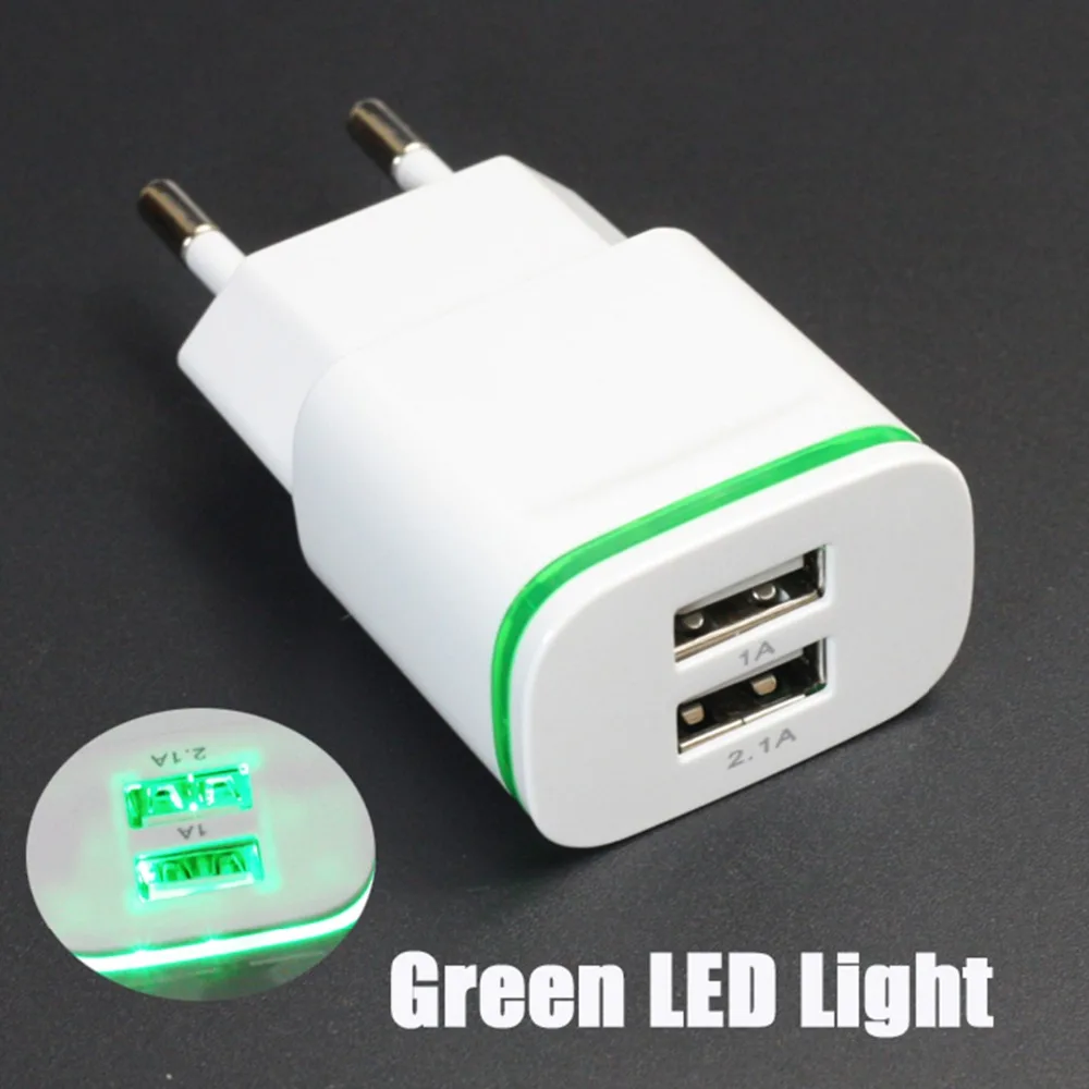 Зарядное устройство SOONHUA Mini с 2 USB портами 5 В А|Зарядные устройства| |