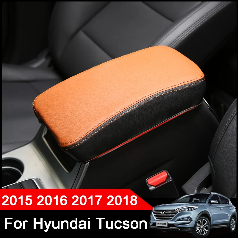 Для Hyundai Tucson 2015 2016 2017 2018 2019 Автомобильная консоль подлокотник коробка для