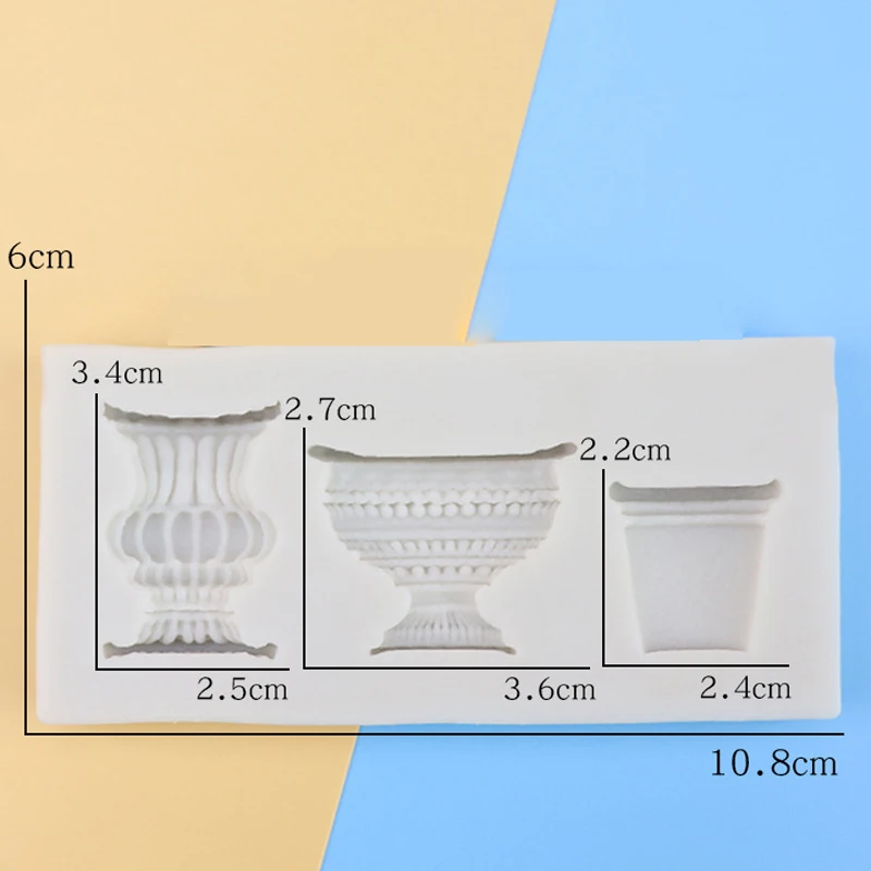 Классическая Цветочная ваза форма для маргариток силиконовая инструмент