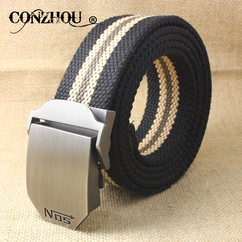 CONZHOU Роскошные сплав NOS армии тактический ремень Открытый Книги о военной технике