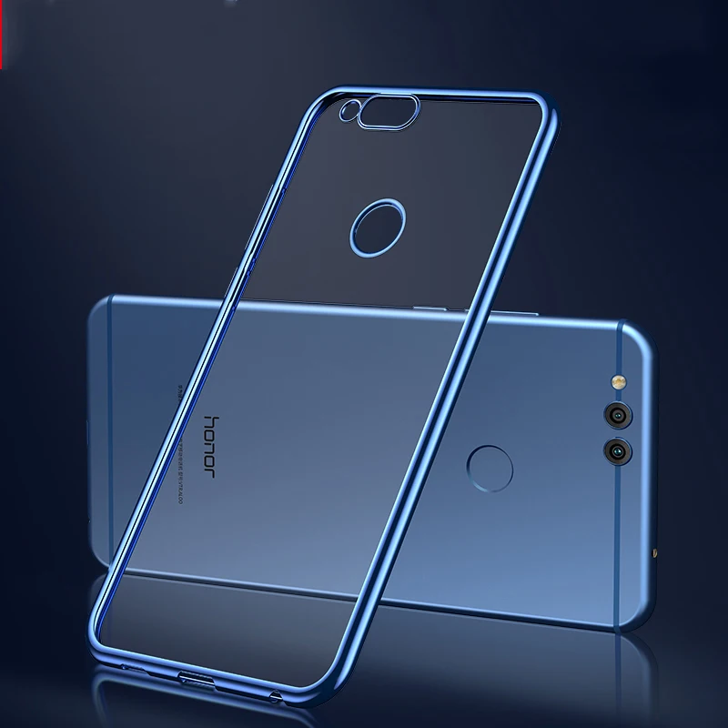 Fitted Case For Huawei Honor 7X/Mate SE Luxury Soft TPU Cover Silicone Back Phone Bag Honor7X/BND-L21 Cases Fouda Couqe |