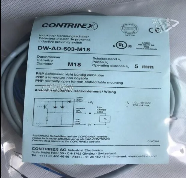 Бесплатная доставка 100% Новый DW AD 602 M18/DW 603 604 605 M18 датчик приближения|Датчик ABS| |