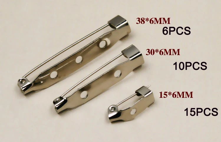 Оптовая продажа цена от производителя булавки из родия 15/30/38 мм и иглы для задней