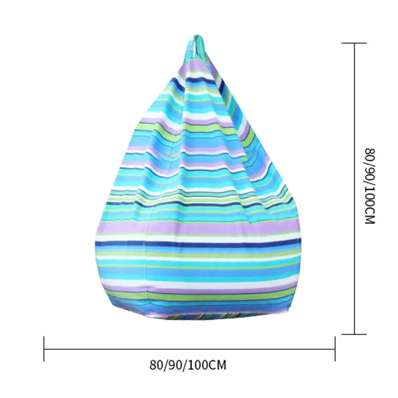 Bean Bags для взрослых Bean Bag Cover Whithout наполнение lounger Bean Boozled Pouf Chambre спальня ленивый мешок стул диван Pouf Geant