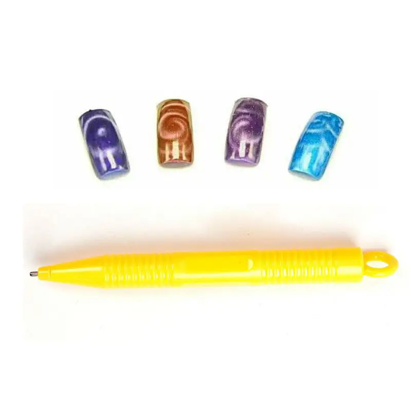 1 шт. ногтей расставить магнитная ручка кошек глаза польский Магнитная карандаш