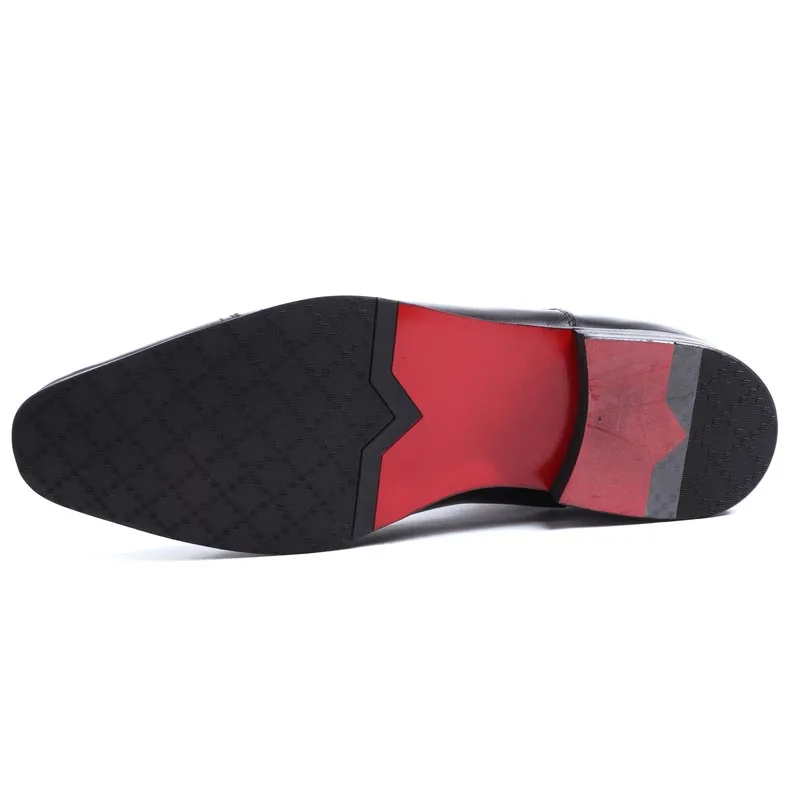 Мужские зимние деловые Ботинки Челси роскошные ботинки из натуральной кожи без