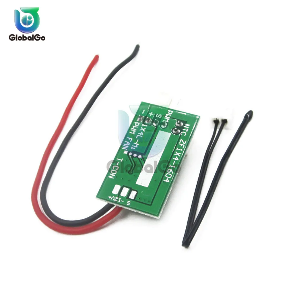 DC 12 V PWM температурный пульт для вентилятора регулятор скорости автоматический