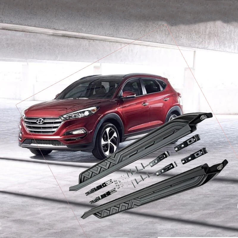 Для Hyundai Tucson 2015.2016.2017 автомобильные беговые доски авто боковые ступенчатые педали