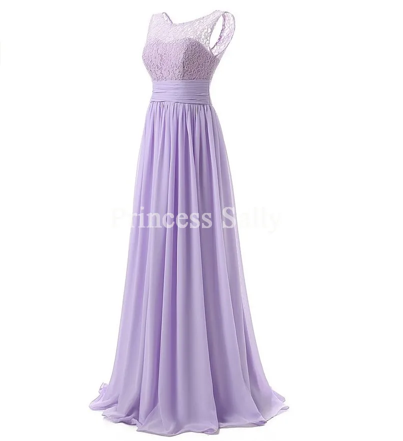 Женское длинное платье с кружевной горловиной для выпускного вечера элегантное