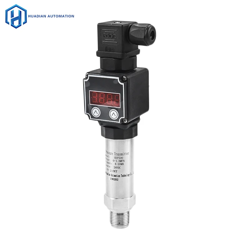 Sensor de Pressão do Tanque de ar 420ma Transdutor de Compressor de ar Resistente a Altas Temperaturas Transmissor de Pressão do Fluido de Derretimento Transmissores de pressão