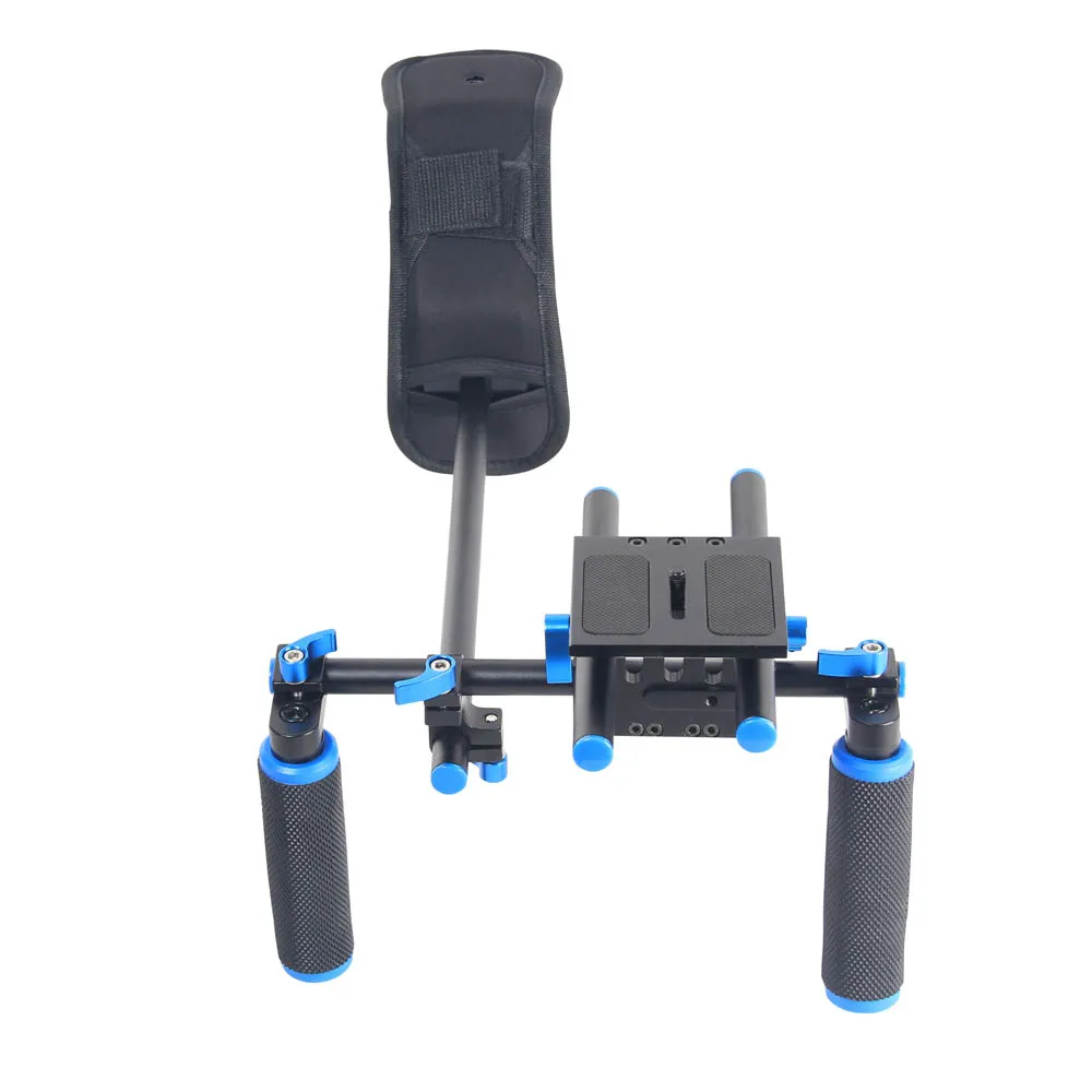 Dhl новый DSLR видео кронштейн плечевой поддержки рог рукоятка держатель для канона