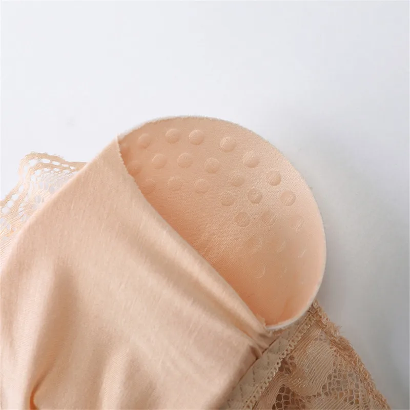 2018 Модный женский бюстгальтер без косточек женские кружевные майки на