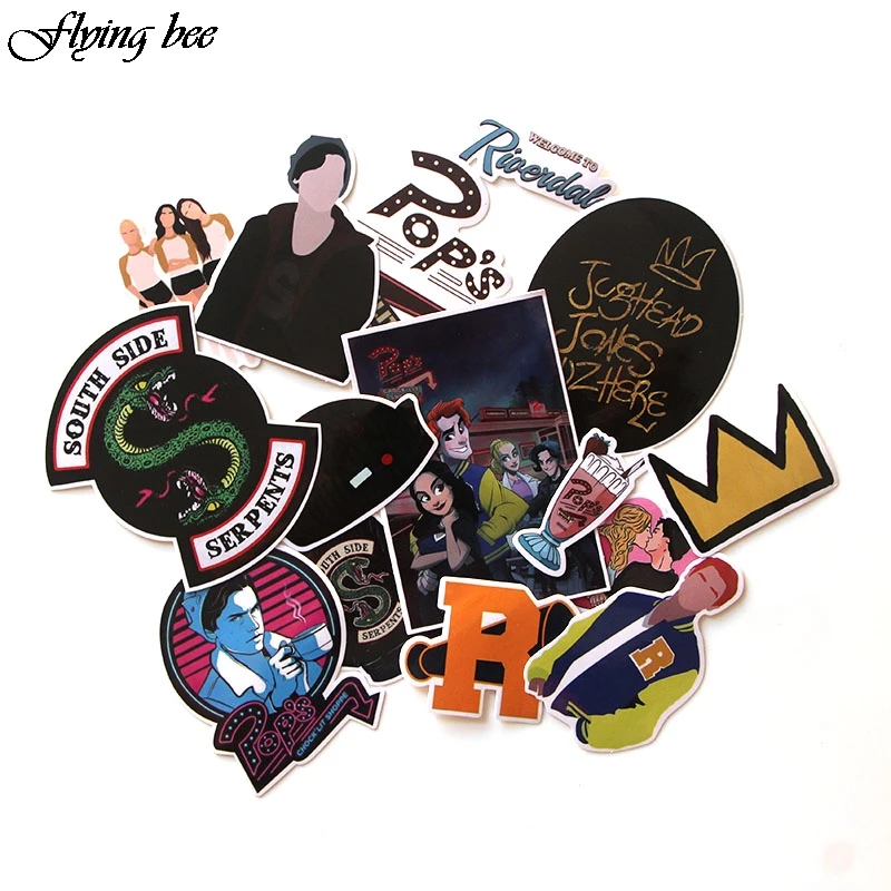 20sets/lot (15pcs/set) Cool Waterproof Stickers for DIY Laptop Luggage Phone Sticker Decoration Free Shipping X0002 | Электроника