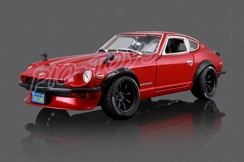 Новое поступление подарок Datsun 240Z 1/18 модель металлический автомобиль весы имитирующий статический автомобиль гонщик модели украшения дома большая коллекция