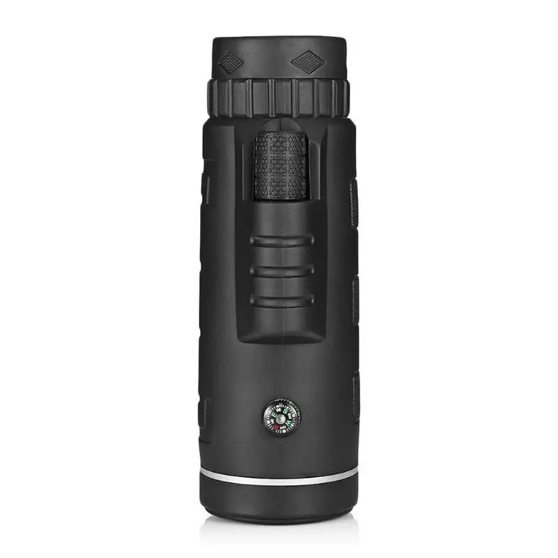 40X60 Monocular Telescope Outdoor Optics Telescopic Camping Scopes With Compass Phone Clip Tripod Survival Hunting Equipment
