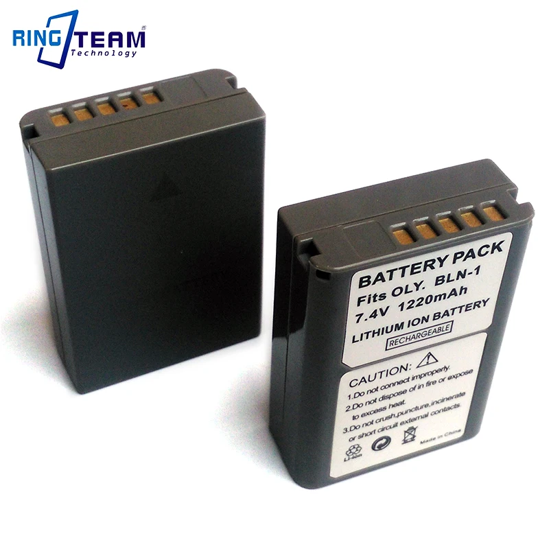 2 шт./лот аккумуляторная батарея для фотографий|for olympus|olympus bln1camera battery for olympus |