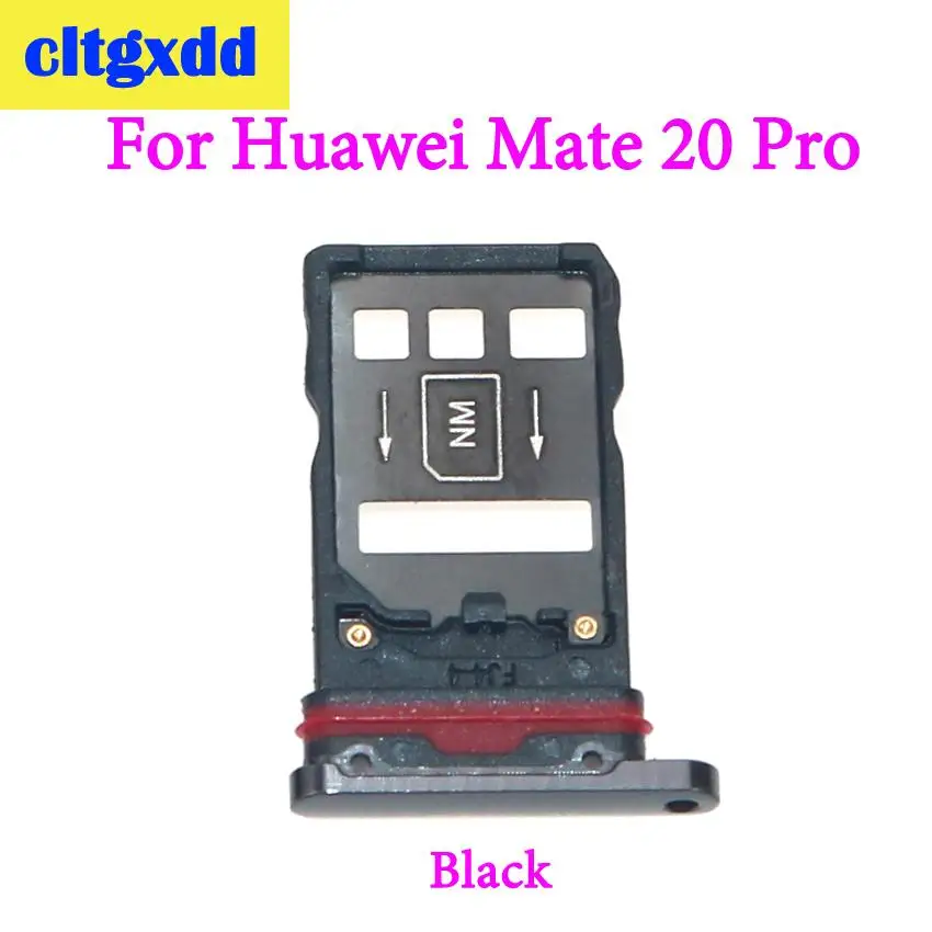 Cltgxdd для Huawei Mate 20 lite / Maimang 7 mate20 Pro держатель Micro Sim карты слот лотка сменные