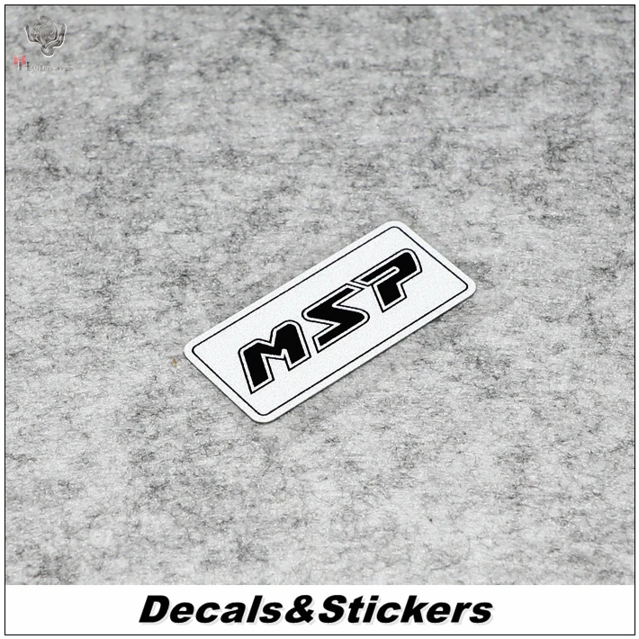 Нет. S012 MSP Hella флеш 3M Светоотражающие защиты Стикеры, футболка с принтом 