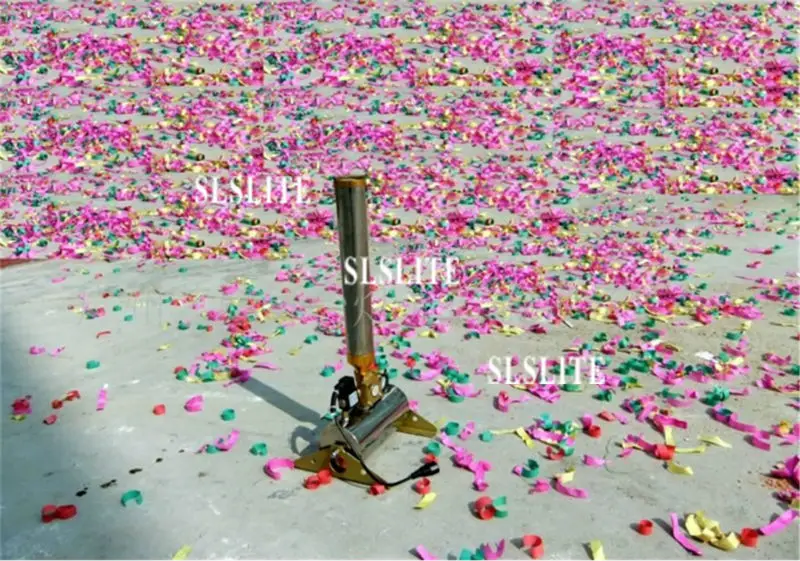 2 шт./лот 150 Вт машина с пушками конфетти цветная бумага для сцены торжества