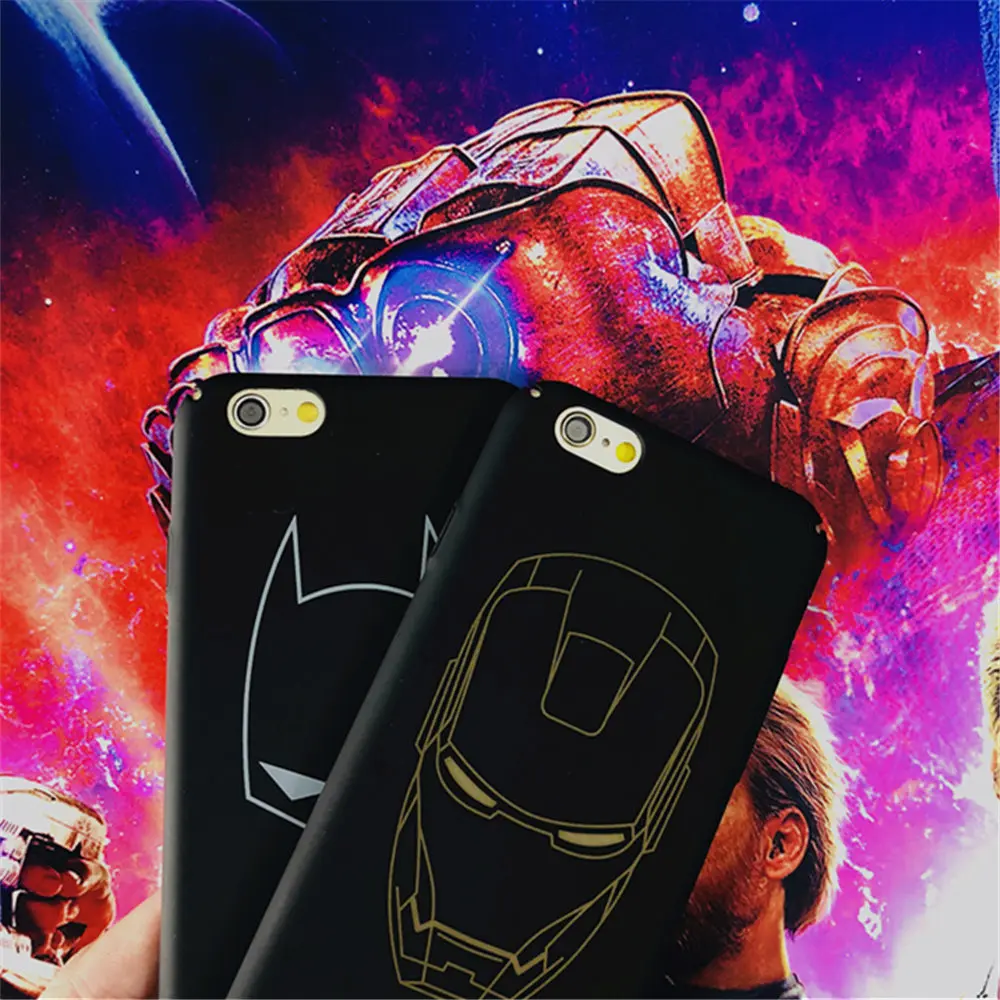 Высокое качество ультра тонкий корпус Marvel Железный человек чехол для iPhone 5S SE DC