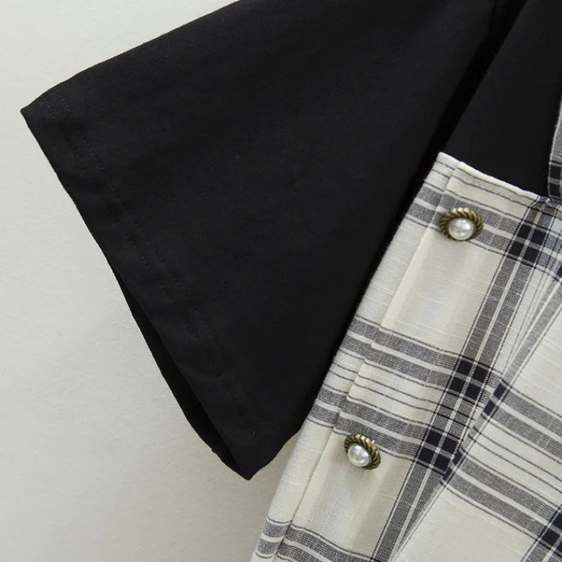 Женский комплект одежды из двух предметов хлопковый укороченный топ + мини