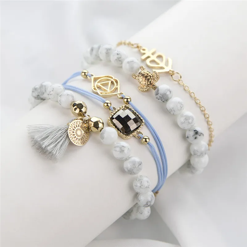 5 шт./компл. Классический камень Черепаха кисточка многослойный Регулируемый