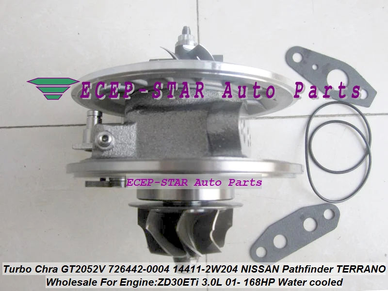 Турбокомпрессор GT2052V 726442 5004S для NISSAN Pathfinder Mistral TERRANO 01 ZD30ETi л л.с.|cartridge belt|cartridge