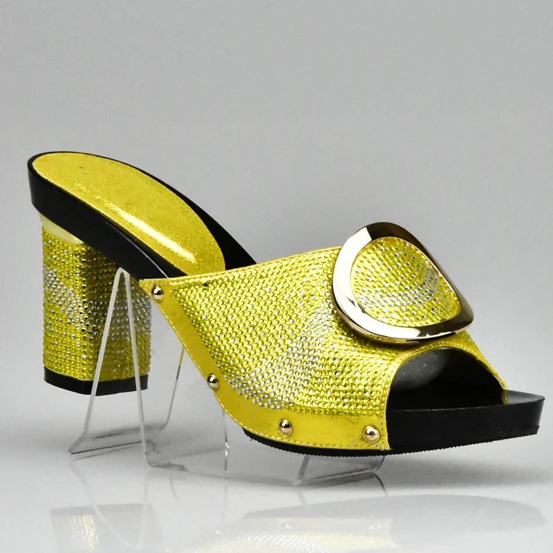 Свадебные женские туфли золотистого цвета в африканском стиле Большие размеры 43