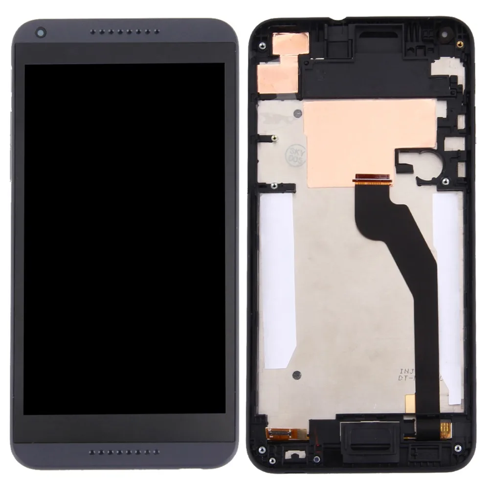 ЖК экран и дигитайзер в сборе с рамкой для HTC Desire 816G / 816H|Экраны мобильных