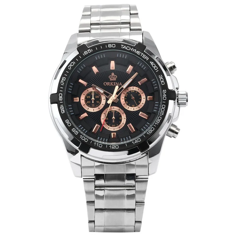 Бренд ORKINA Miyota JS20 кварцевые наручные часы из нержавеющей стали|dress colors|dress amydress sweet |