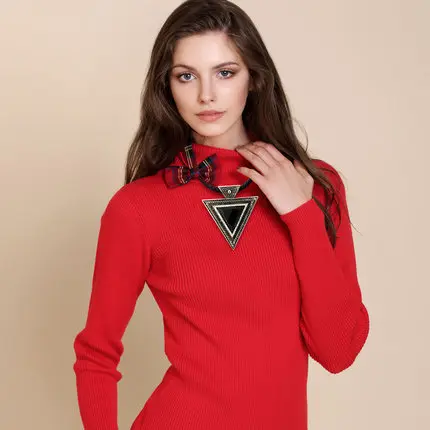 Винтажное ожерелье со стразами с цепочкой из кожи|statement necklace|rhinestone necklacenecklaces &