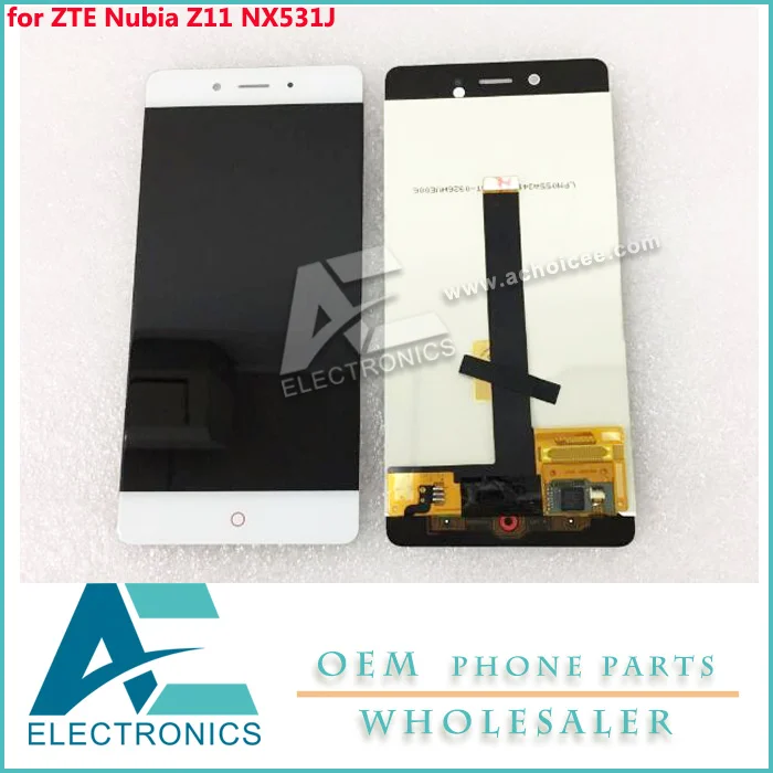 Для zte Nubia Z11 NX531J Дисплей ЖК-дисплей сенсорного экрана Стекло