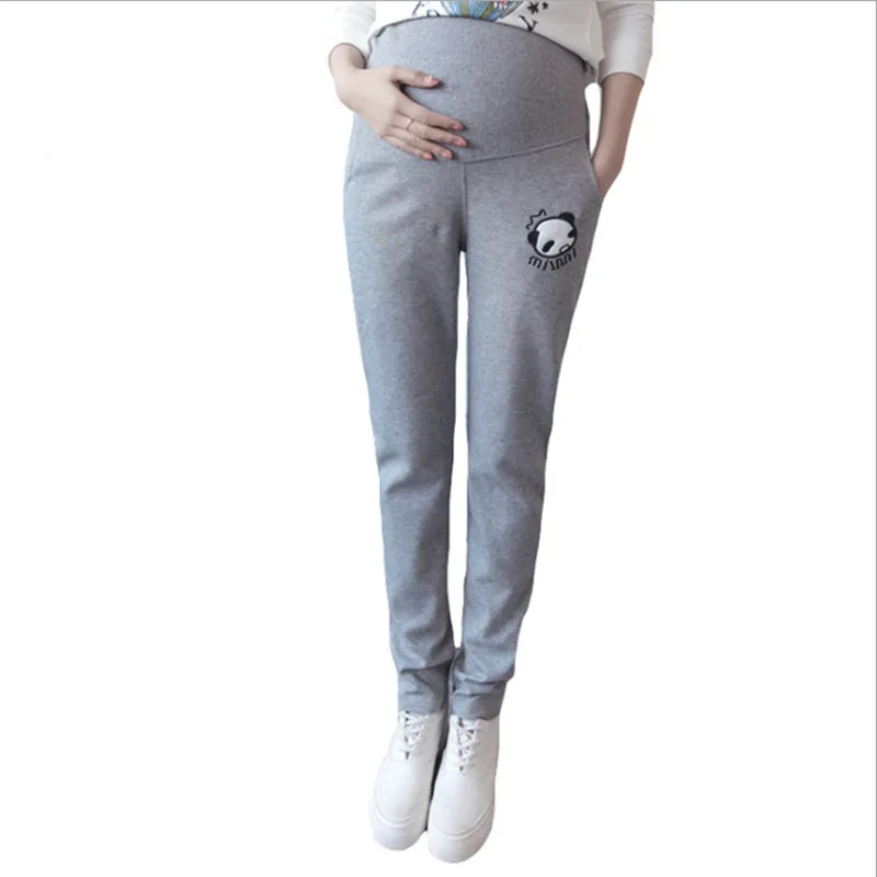 Одежда для беременных женщин брюки Спортивная одежда эластичные живот