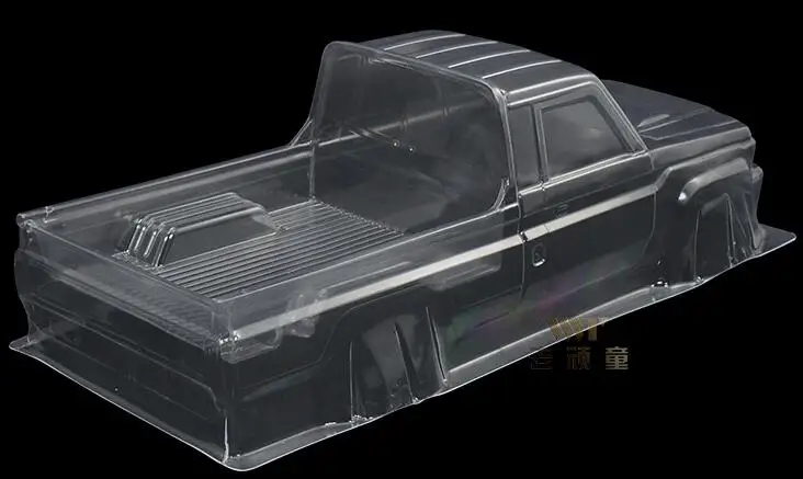 1/10 Scale RC прозрачная грузовая база колесная 313 мм подходит для осевых Scx10II AX90046 AX90047