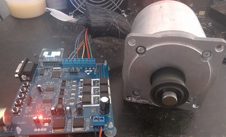 STM32 DC бесщеточный двигатель макетная плата по ощущениям нет ощущения кодер BLDC PMSM FOC5.3
