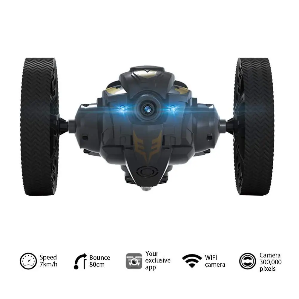 RCtown TAW C6 WiFi FPV камера RC прыгающий автомобиль высокий трюковый с музыкой
