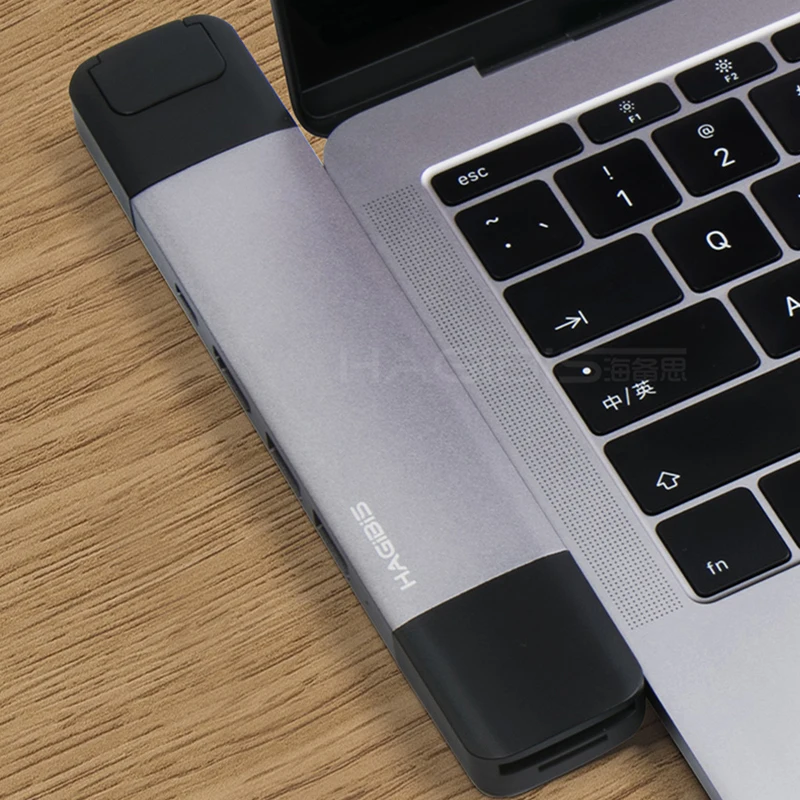 Хагет Ибис USB C концентратор USB C к HDMI RJ45 Thunderbolt 3 адаптер тип-c USB 3,0 концентратор SD/TF кардридер PD конвертер для MacBook Pro