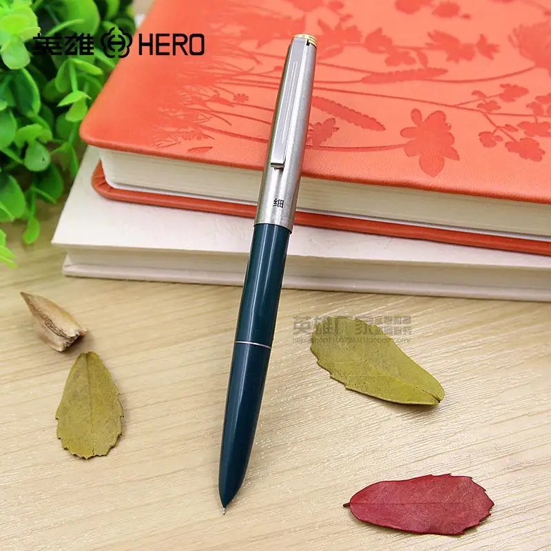 10 шт./лот перьевые ручки Hero 329 0 38 мм супертонкие Iraurita Nib офисные и школьные