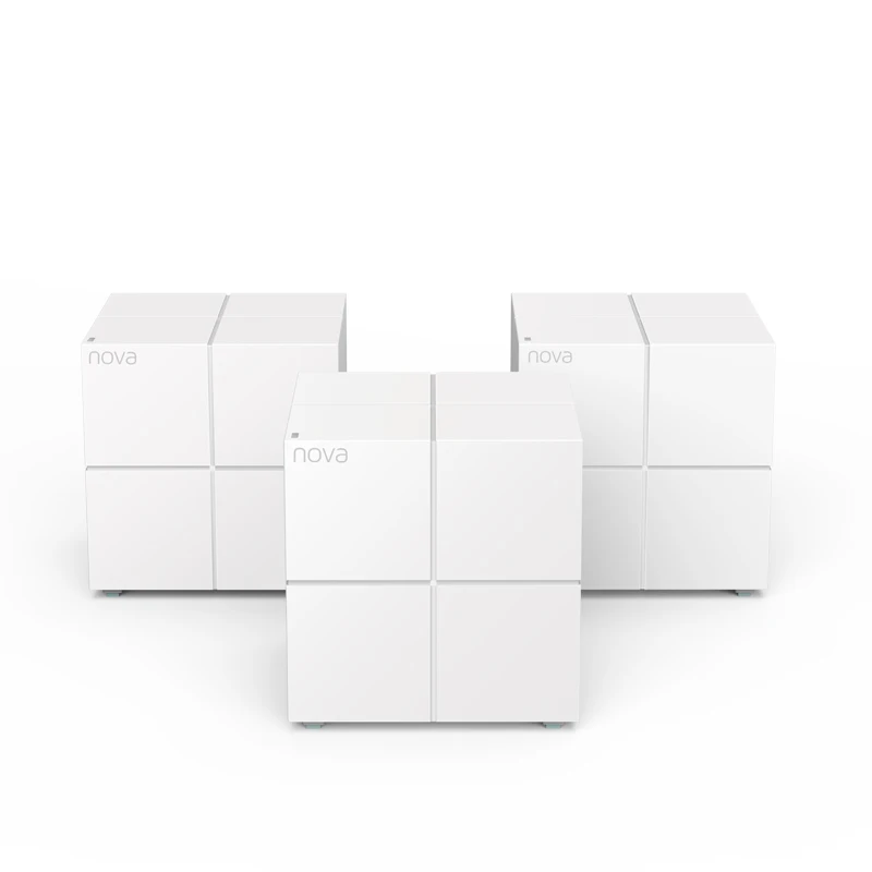 Tenda Nova MW6 Домашняя одежда из сетчатой ткани, Wi-Fi, Беспроводной Wi-Fi маршрутизатор гигабитный Системы с AC1200 2,4 г/5,0 ГГц, легкая установка, приложение дистанционного Manag