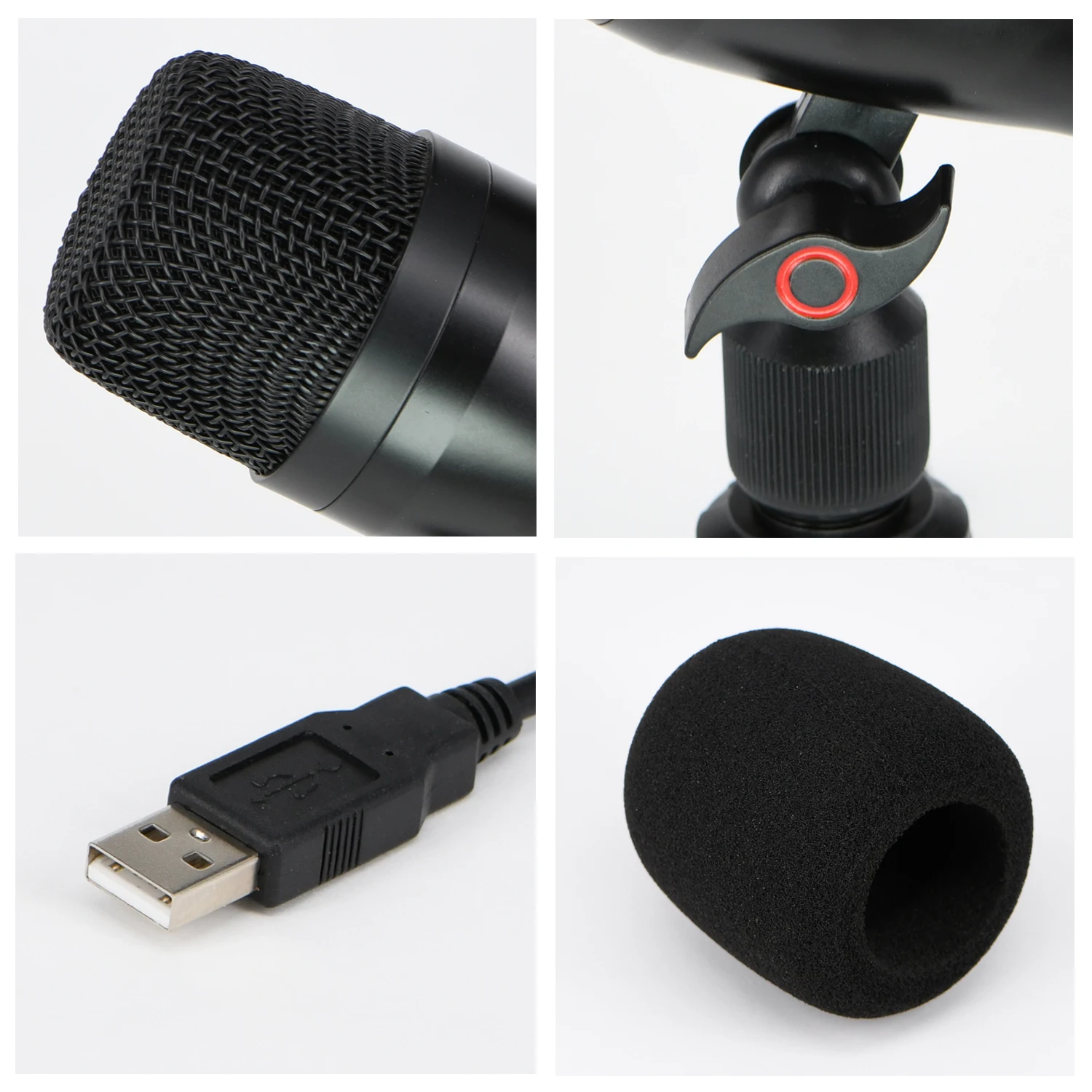 Freeboss CM-03 кардиоидный электретный конденсаторный USB компьютерный микрофон